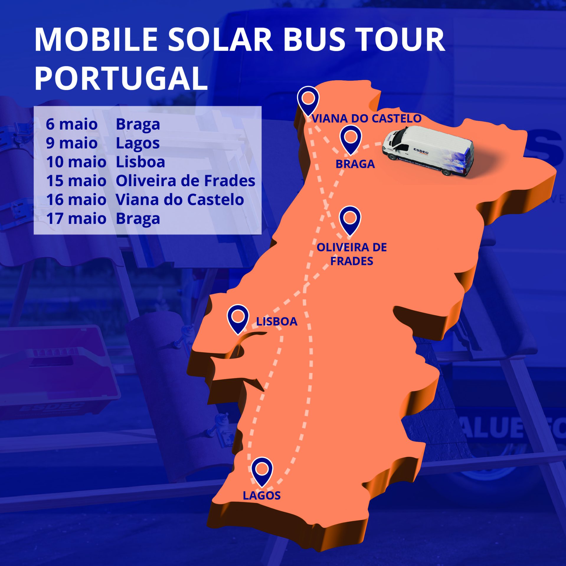 solar bus tour PT